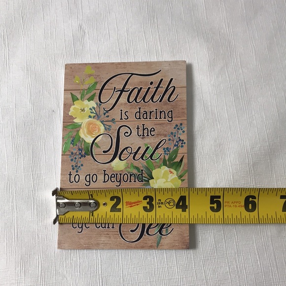Home décor Faith Sign - Picture 6 of 6